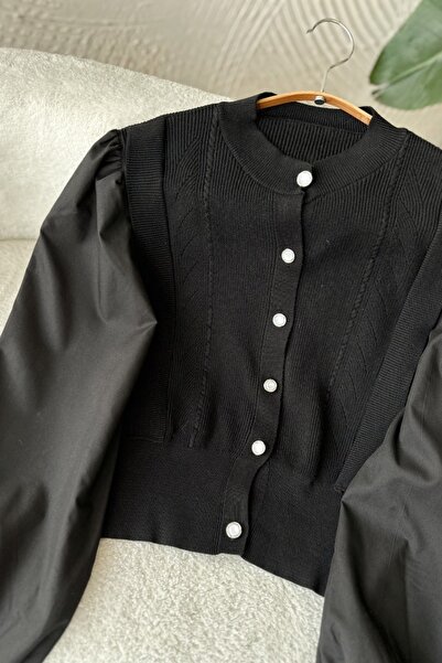 Poliyance Hayal Black Cardigan