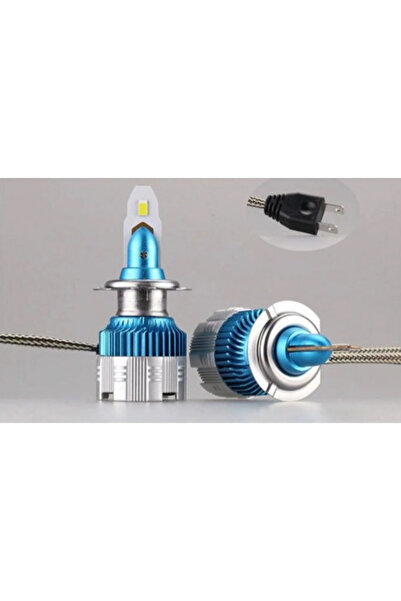 Ruan Set of 2 LED AUTO lamps Mi2 H7 temperature 6000k power 50W 8000 LM