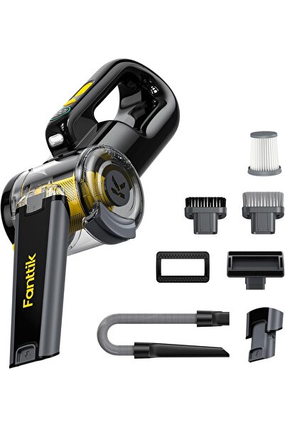 Fanttik Fold V10 Apex Pivot Car Vacuum Cleaner, High Power 17000PA, Smart LED Display, Portable 4in1