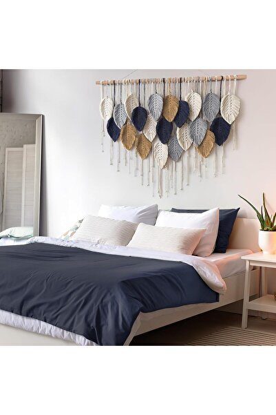 yoyimoore Large Macrame Wall Hanging Tapestry, Boho Woven Tassel Leaf