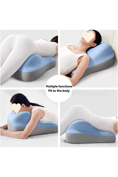 Domuik Multipurpose Leg Elevation Pillow Lumbar Pillow Sleeping Pillow Portable Cushion