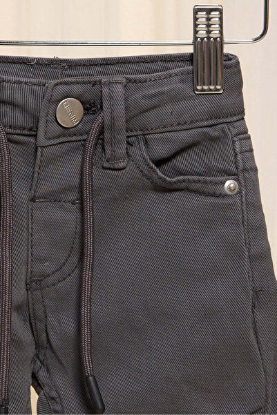 REDTAG Infant Boys Grey Denim Shorts