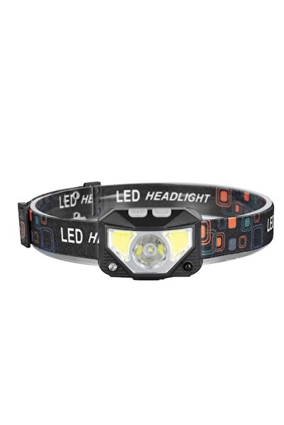 Sunlight LED Headlamp - 8 Lighting Modes, Water Resistant, Motion Sensor