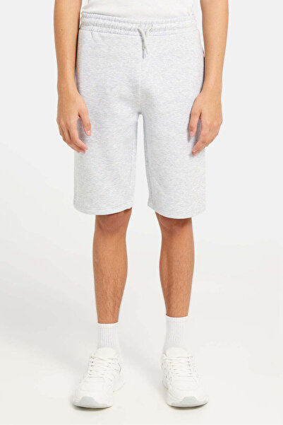 REDTAG Senior Boys Grey Active Shorts