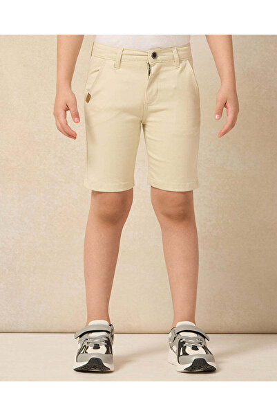 REDTAG Boys Beige Chino Sorts