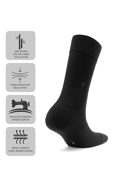Öts Just Inner Men's Socks 6-Piece Winter Set (Bamboo)