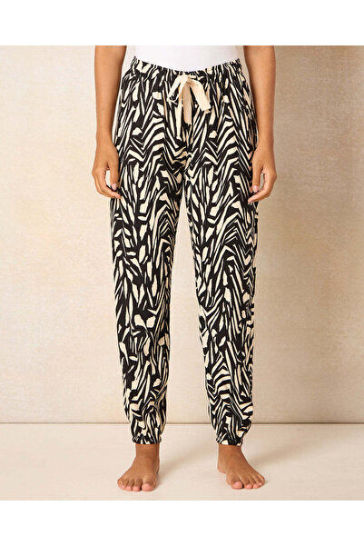 REDTAG Women Beige Printed Basic Pajama Bottom