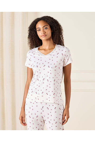 REDTAG Women All Over Printed Pajama Set (2 Piece)