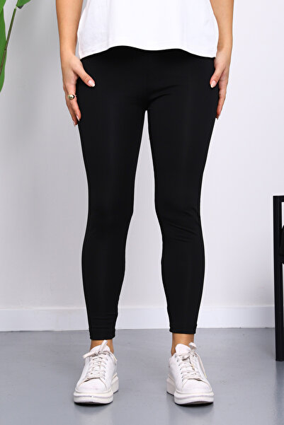 İmajButik Black High Waist Diving Tights