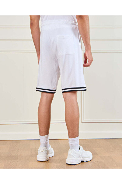 REDTAG Men White Sports Shorts