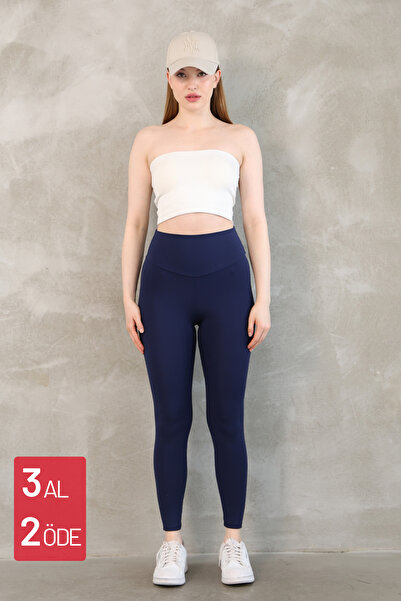 Feela Moda Premium Push up High Waist Recovery Ribbed Winter Tights 2006