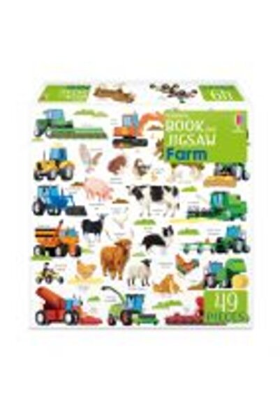 Usborne Book and Jigsaw Farm