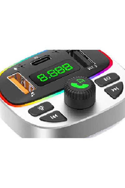 Mihai Car modulator with LED RGB BT FM Handsfree USB Andowl Q C668