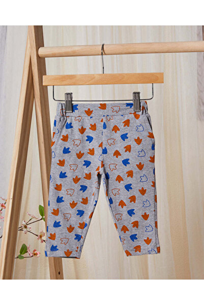 REDTAG Infant Girls Grey Print Pyjama Set (2 Piece)