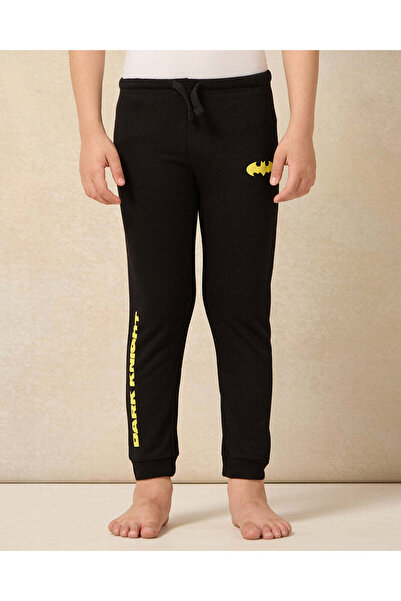 REDTAG Boys White And Black Batman Pyjama Set (2 Piece)