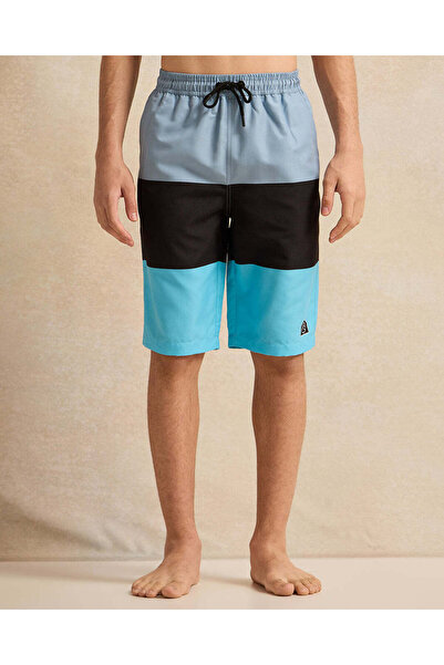 REDTAG شورت سباحة متعدد الألوان للأولاد الكبار