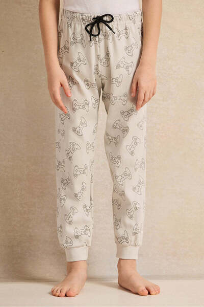 REDTAG Boys Grey Print T-Shirt