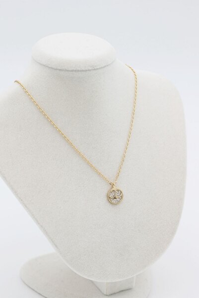 XUPING JEWELRY Style Pearl/Xuping Jewelry Smiling Face Zircon Stone Necklace