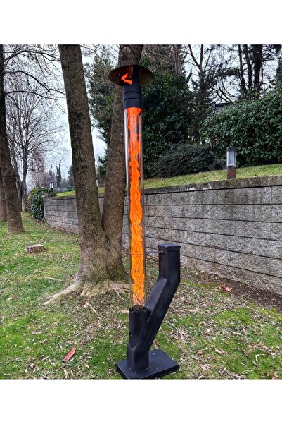 ABAS Füze Pelet Sobası Camlı Büyük