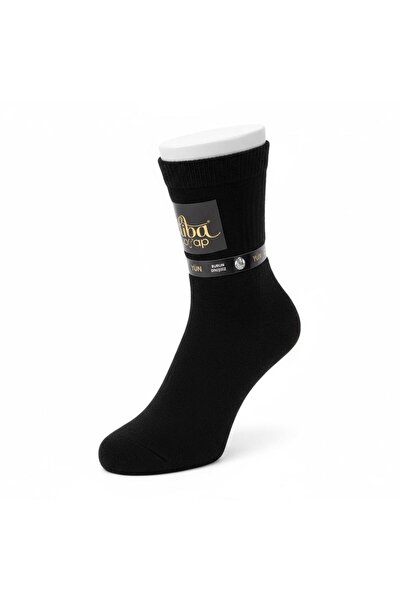 zhrcollection 6-Pack Wool Socks Real Wool Genuine Warmth Gray-Brown-Black-Smoked