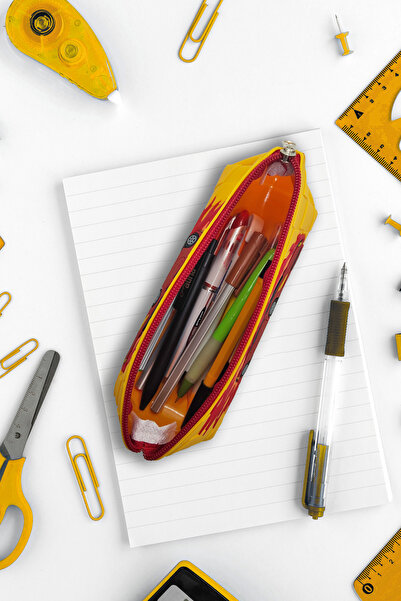 omilife Car-Shaped Pvc Pencil Case – Durable Silicone Construction, Stylish and Practical Storage Box for Kids