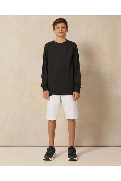 REDTAG Senior Boys Black And Beige T-Shirt (Pack of 2)