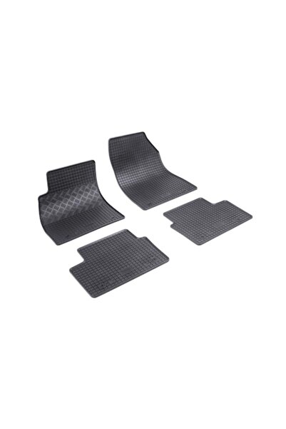Rigum Set covorașe auto negre din cauciuc pentru interior, compatibile cu Che...