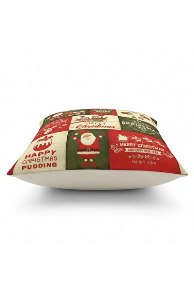 OEM Decorative Christmas pillowcase, with inner zipper, polyester, 6220-26
