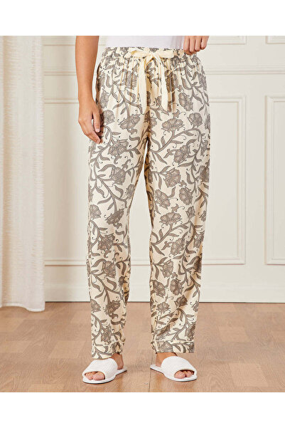 REDTAG Women Green Printed Pyjama Set (2 Piece)