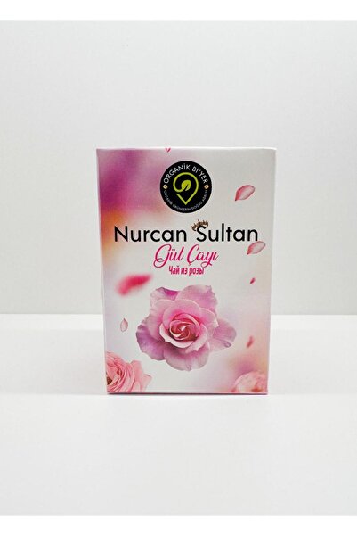 Organik Bi'Yer Nurcan Sultan Gül Çayı 150 Gr