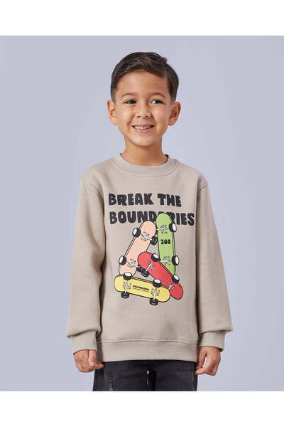 REDTAG سويت شيرت بيج بطبعة تزلج للأولاد