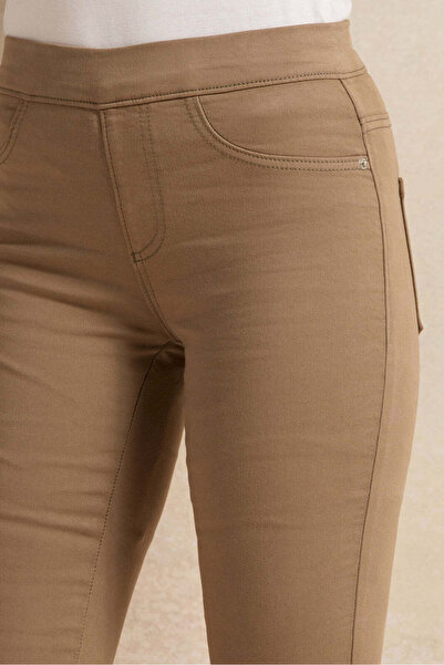 REDTAG Women Beige Skinny Fit Jeggings
