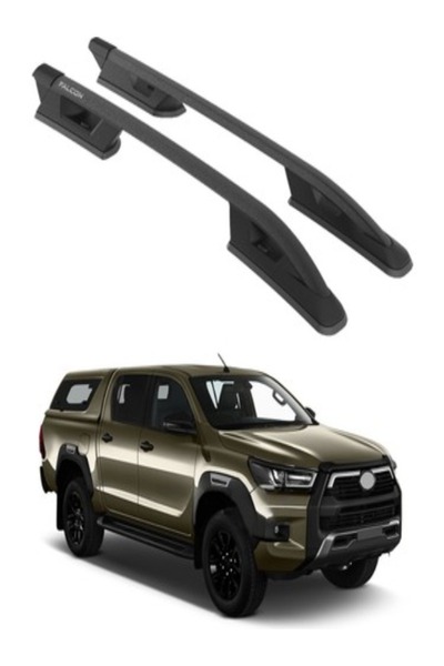 ROAL TUNİNG Toyota Hilux (2015+) Falcon Model Tavan Çıtası - Siyah