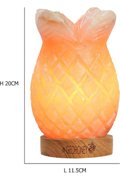 Geohoney Himalayan Salt Lamp - Pineapple GH-CSL-015