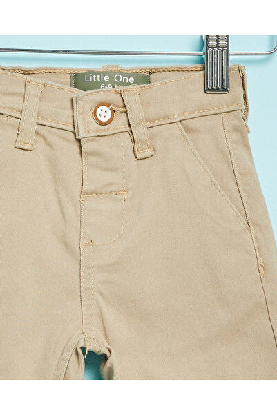 REDTAG Infant Boys Green Chino Shorts