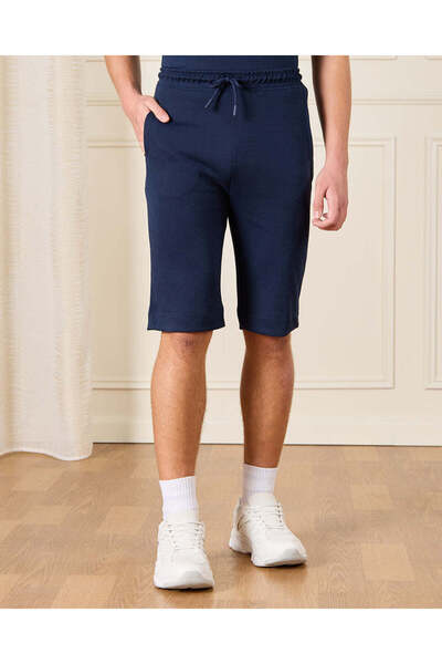 REDTAG Senior Boys Navy Printed Casual Set (2 Piece)