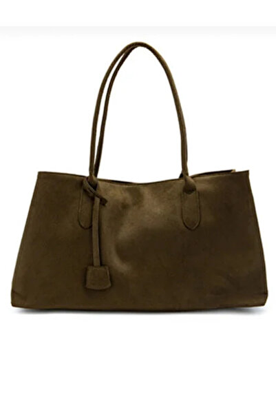 Melos Butik Geantă de mână și de umăr din piele intoarsa cu inchidere magneti...