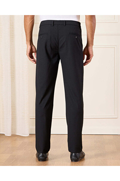 REDTAG Men Black Formal Trousers