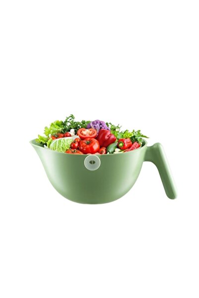 FONIX Bol pentru fructe și legume Comando Home, cu 2 straturi și filtru de sc...