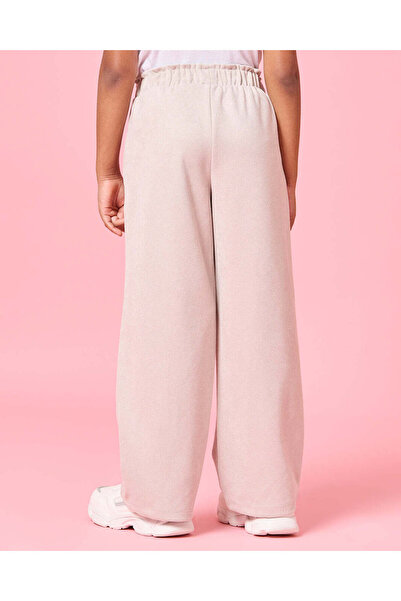 REDTAG Girls Beige With Bow Trouser