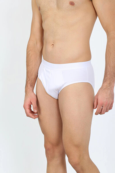 alfa expres Clothing Men Cotton Stretch Fabric Slip White