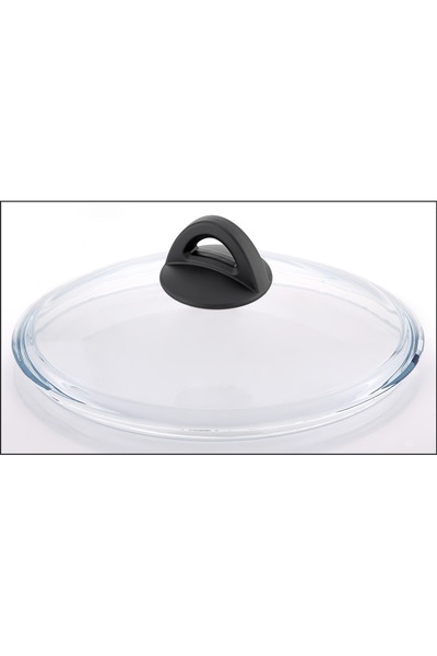 Paşabahçe 30 CM PAYREX CAM KAPAK (KULP DAHİL)