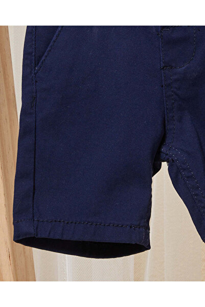 REDTAG Infant Boys Navy Chino Shorts