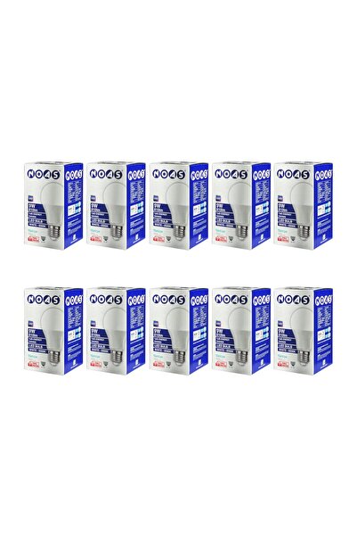 Noas 10 Adet 9W LED Ampul 6500K Beyaz Işık E27 Duy - 810 Lümen YL95-9011