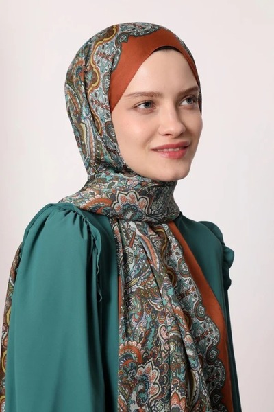 Bonjela Ινδικό μεταξωτό σάλι