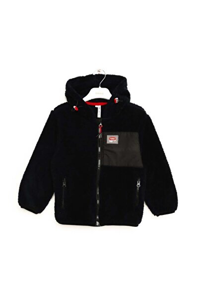 NANİCA سترة فروي للأولاد بقطع قماش مخيطة معاً من عمر 1-5 سنوات