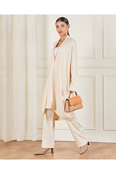 REDTAG Women Beige Knitted Trouser