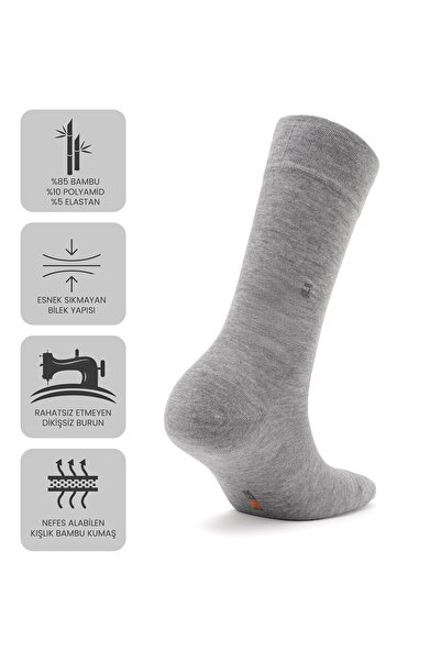 Öts Just Inner Men's Socks 6-Piece Winter Set (Bamboo)