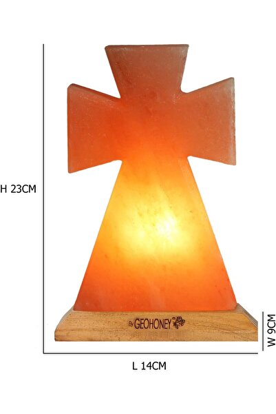 Geohoney Himalayan Salt Lamp - Cross GH-CSL-012