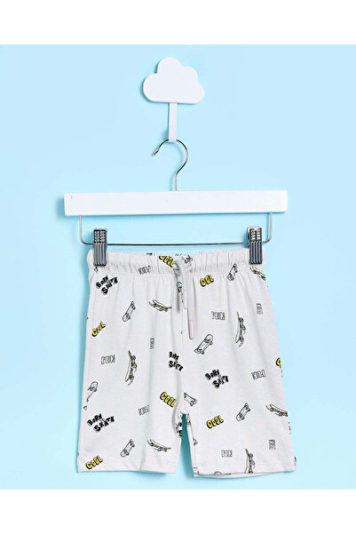 REDTAG Infant Boys Grey Printed Pyjama Set (2 Piece)